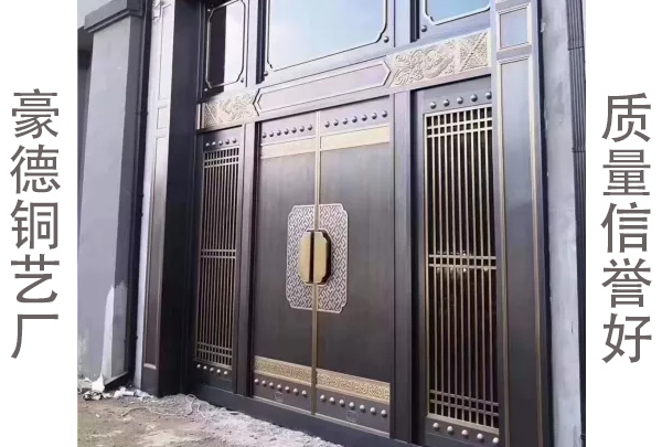 遼寧市場上的真別墅銅門和仿別墅銅門 遼寧市場上的真別墅銅門和仿別墅銅門